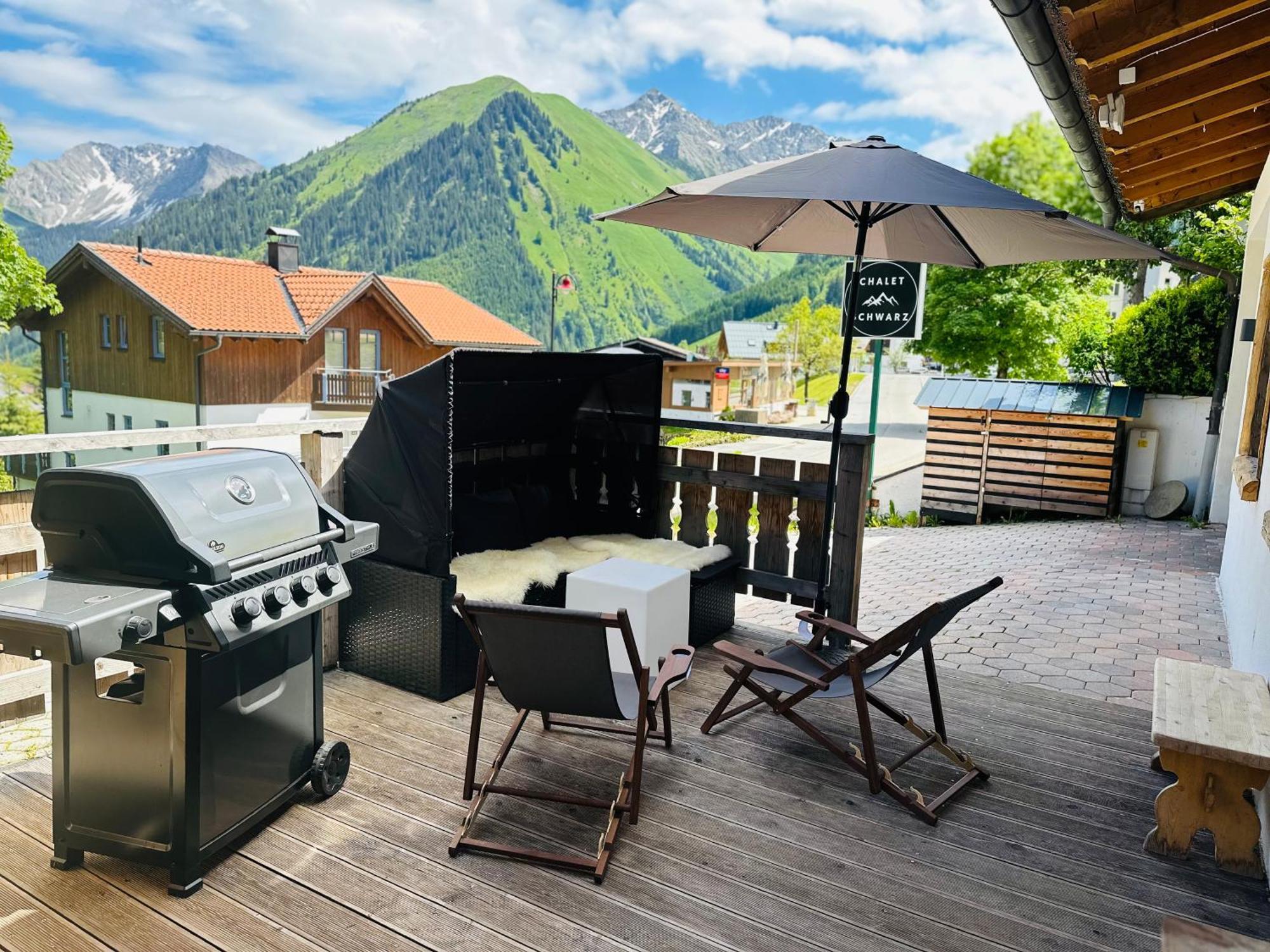 Chalet Schwarz Berwang Exterior foto